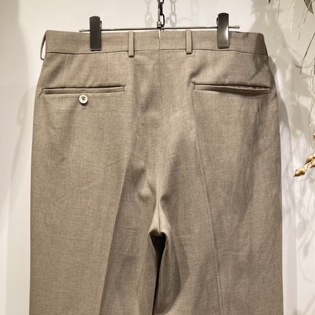 MAATEE&SONS (マーティーアンドサンズ)  Set Up Trouser-Strong twist Barathia（セットアップトラウザー-強撚バラシア）