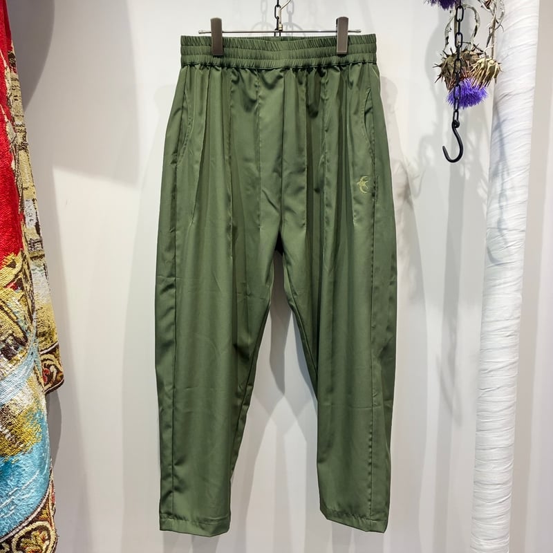 SLOW HANDS スローハンズ SLOW HANDS（スローハンズ） Nylon Stretch Morroco Pants（