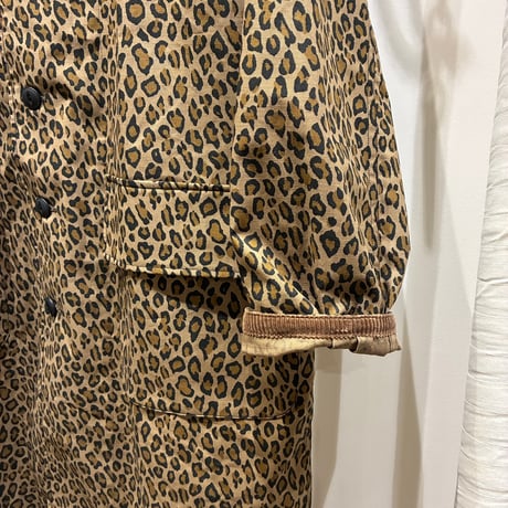 CATTA（カッタ） SHIRT COAT LONG-RIPSTOP LEOPARD (シャツコートロング-リップストップレオパード)