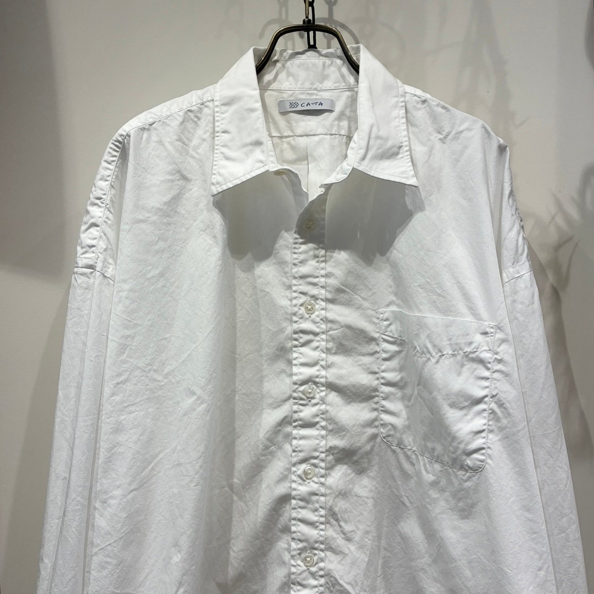 CATTA（カッタ） Regular Wide Shirt-Broad（レギュラーワイド