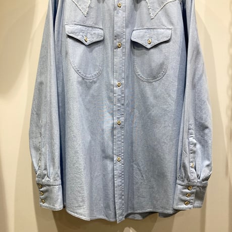 MAATEE&SONS (マーティーアンドサンズ)   WESTERN LIGHT/OZ SHAMBRAY(ウエスタンライトオンスシャンブレー/MT5103-0606A)