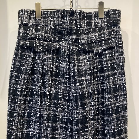 根津洋品店 NEZU YOHIN TEN (ネズヨウヒンテン)  Fancy Tweed Tanngo Pants（ファンシーツイードタンゴパンツ）