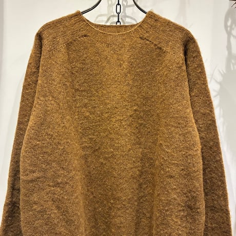 Brick（ブリック） SHETLAND SWEATER CREW PULLOVER/SHAGGY （シェットランドセータークループルオーバー/シャギー）