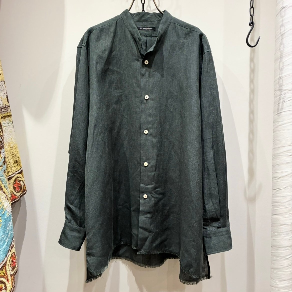 MAATEE&SONS 鉄焙煎フリンジシャツ MAATEE&SONS 鉄焙煎フリンジシャツ