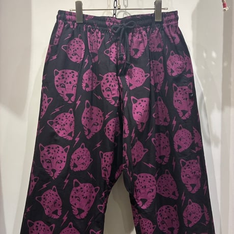 jawandi(ジャワンディ) Santai pants Batik / Leo Face （サンタイパンツバティック/レオフェイス）