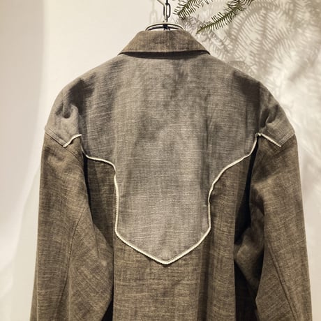 FACCIES（ファッチィーズ） Western Piping Shirt（ウエスタンパイピングシャツ）