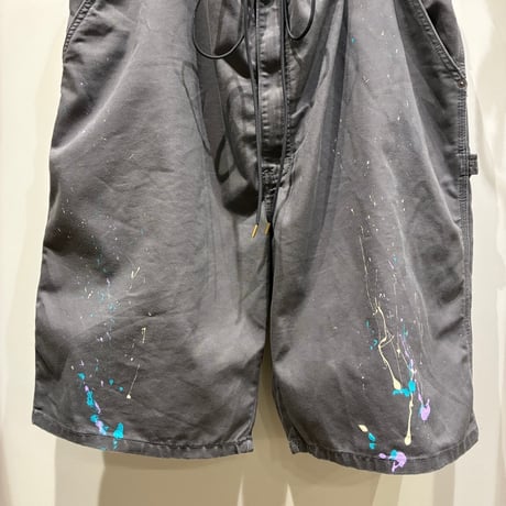 KOUHEI TERRAI （コウヘイテライ） Used Remake Code Painter Shorts （ユーズドリメイクコードペインターショーツ）