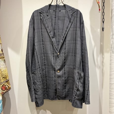 MAATEE&SONS (マーティーアンドサンズ)   折って折ってJACKET HWOOL CECK (MT6103-0012C)
