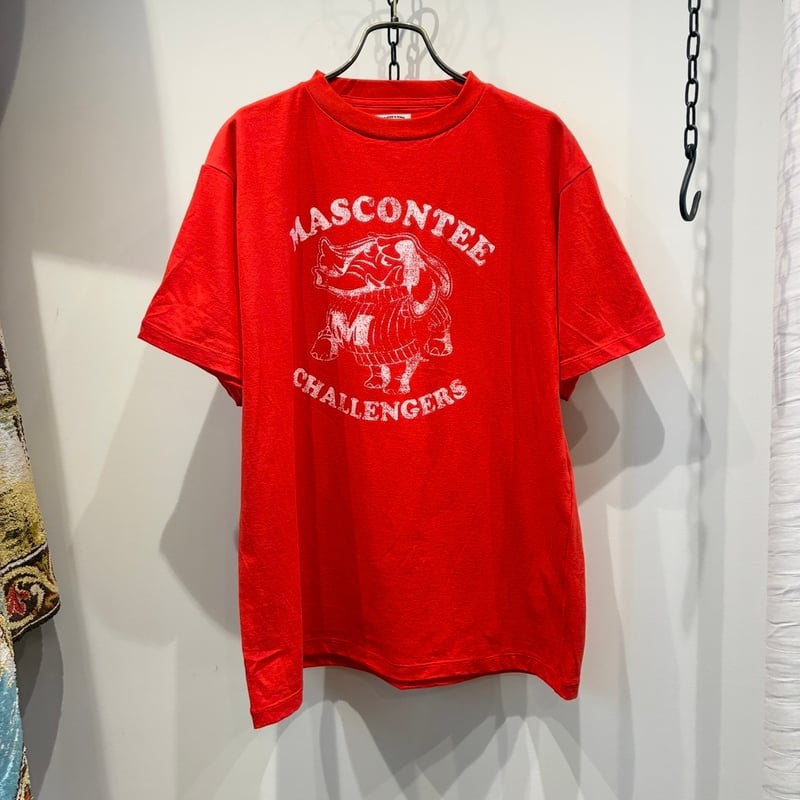 MAATEE&SONS (マーティーアンドサンズ) PRINT TEE MASCONTEE