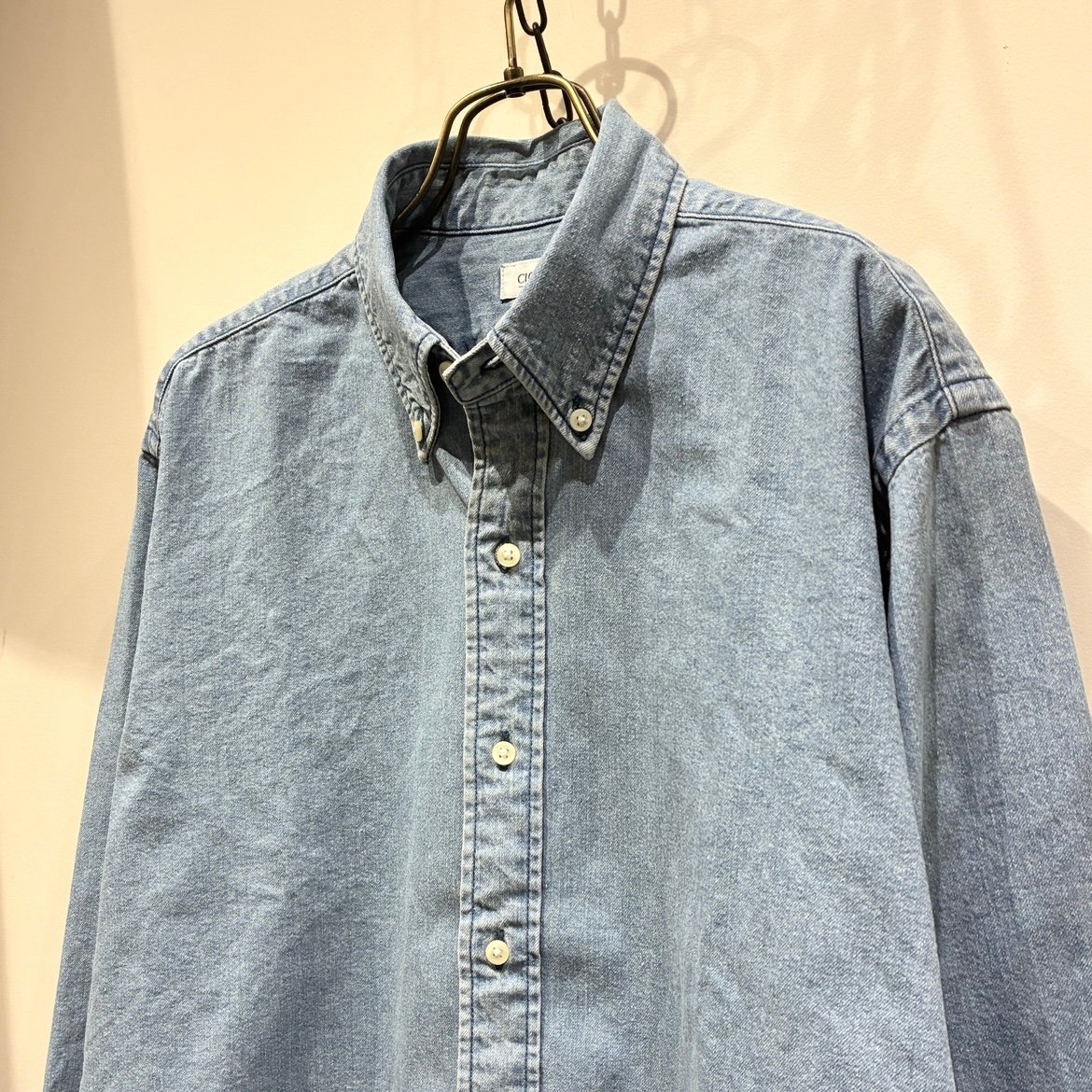 CIOTA（シオタ） Denim B.D Shirt（デニムボタンダウンシャツ） | plai