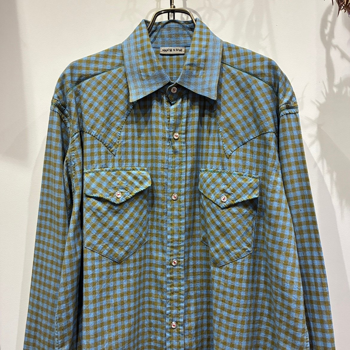 トップス kakinoha Chiguhagu Western MAATEE&SONS 3 MAATEE&SONS チグハグWESTERN | MusterWerk