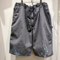 KOUHEI TERRAI （コウヘイテライ） Used Remake Code Painter Shorts （ユーズドリメイクコードペインターショーツ）