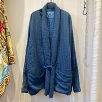 BLUE DE COCAGNE（ブルードゥコカーニュ） Linen Kimono Jacket（リネンキモノジャケット）