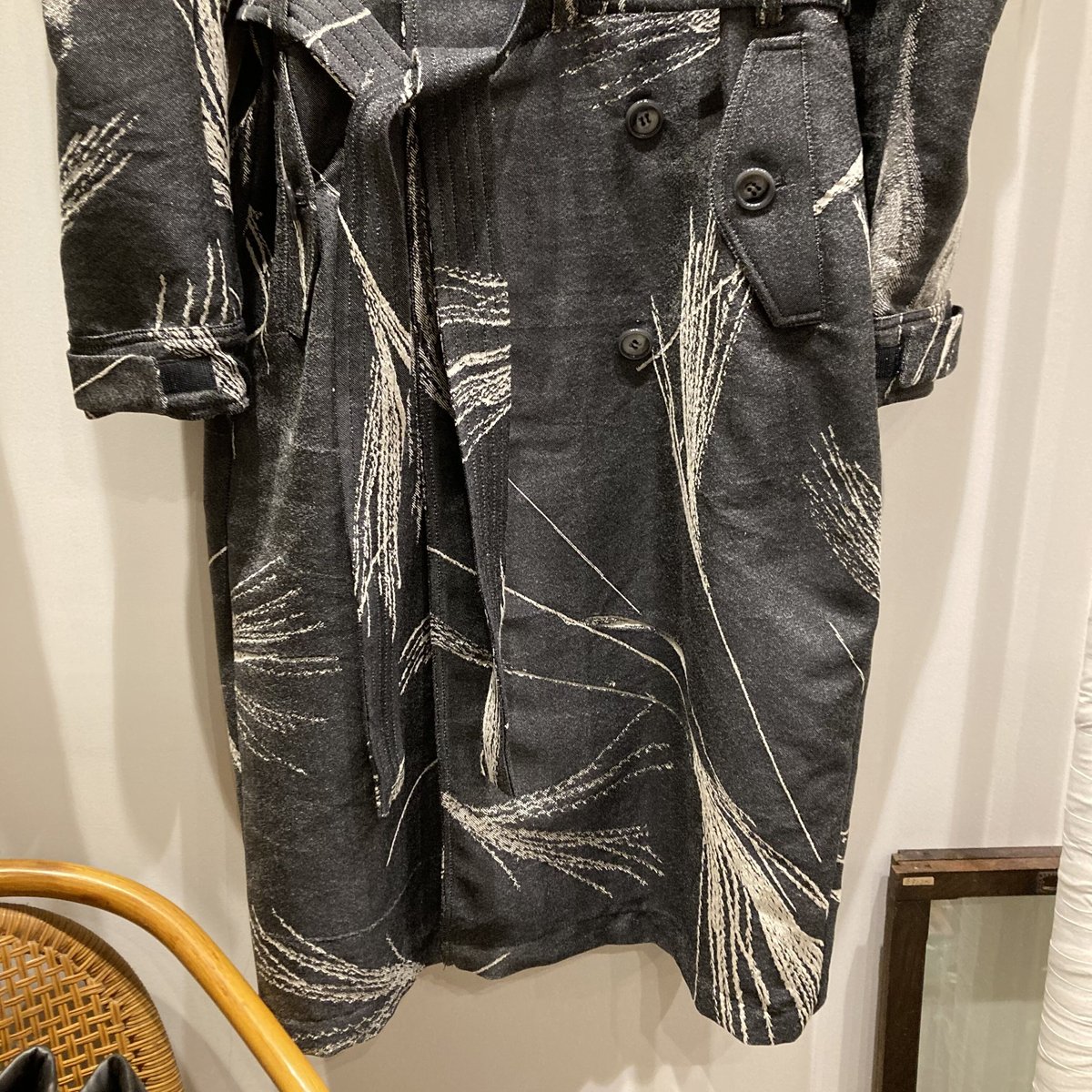 A MACHINE (エーマシーン）Pharaohs Horse Jacquard Trenc