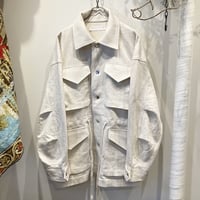 ISSUETHINGS （イシューシングス) type23 Knit military jacket