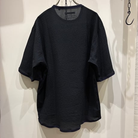 CATTA（カッタ） American Crew Neck Shirt-Air Cotton Sucker(アメリカンクルーネックシャツ-エアコットンサッカー)