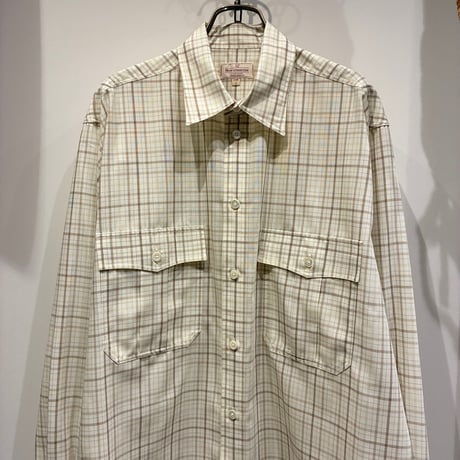 根津洋品店 NEZU YOHIN TEN (ネズヨウヒンテン)  TROPICAL  SHIRTS（100810) / マルチチェックトロピカルシャツ