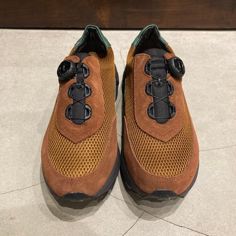 pg（ピージー）/ NEW DAWN BROWN （ニュードーンブラウン） Vibram sole&"FREELOCK" system sneaker