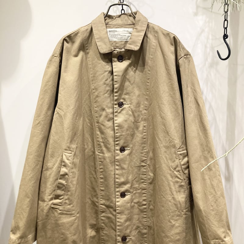 HARVESTY （ハーベスティ）﻿﻿ CHINO OVER COAT（チノオーバーコート）