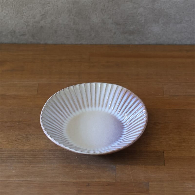 黄釉輪花6寸向付 11客 新品未使用 黄釉輪花6寸向付 11客 新品未使用 黄