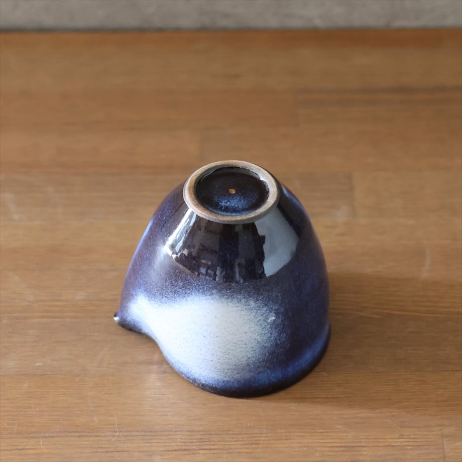 吹付片口酒器（青萩釉）A | 萩焼窯元 松光山