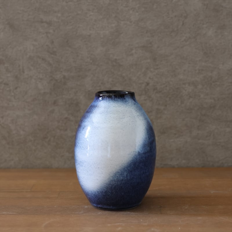 吹付花瓶B（青萩釉） | 萩焼窯元 松光山