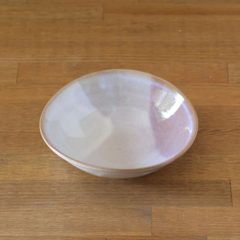 時代 切子 楕円形 鉢 27cmx18.5cm(K-LC671) 時代 切子 楕円形 鉢 27cmx18.5cm(K-LC671) 時代 切子 楕円形 鉢
