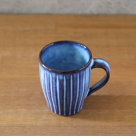 しのぎマグカップ　全３色