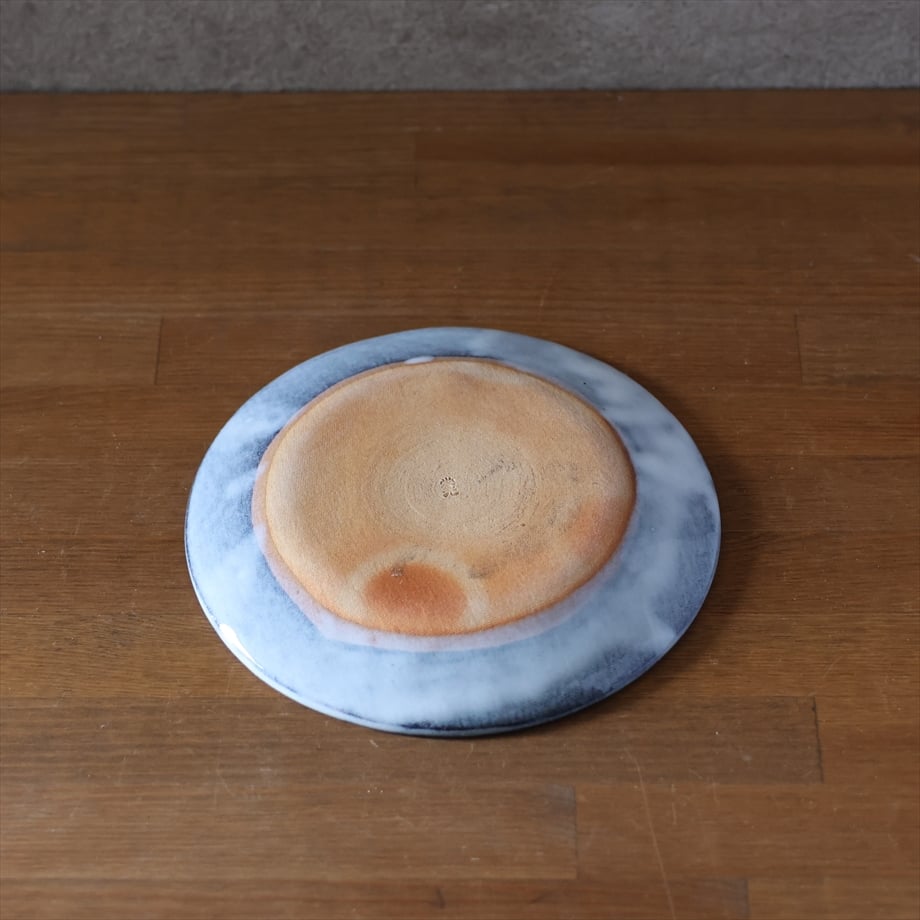 矢羽根模様6寸皿 全3色 | 萩焼窯元 松光山