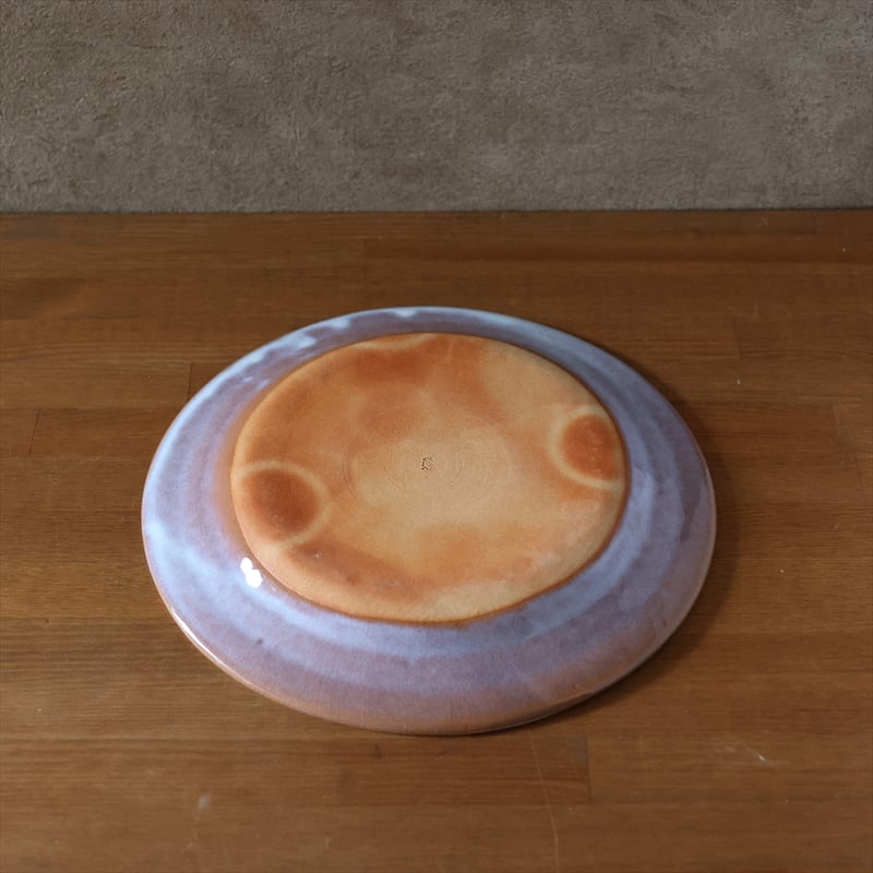 リーフ9寸リム皿 全4色 | 萩焼窯元 松光山