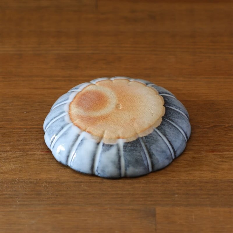 菊花4寸皿 全2色 | 萩焼窯元 松光山 