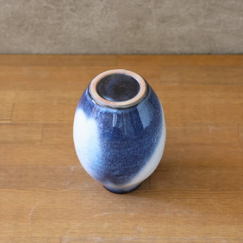 吹付花瓶B（青萩釉） | 萩焼窯元 松光山