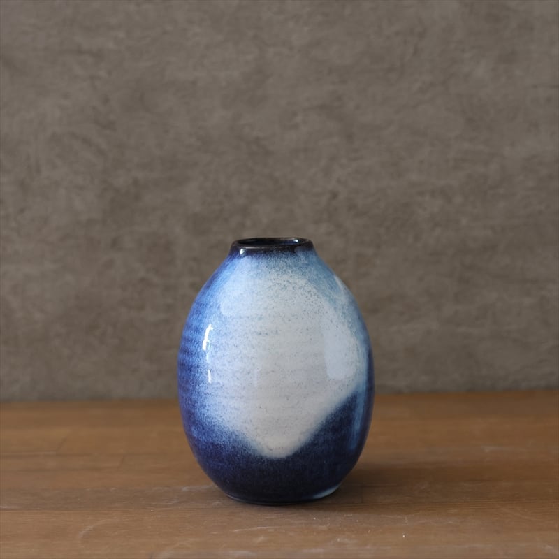 吹付花瓶A（青萩釉） | 萩焼窯元 松光山