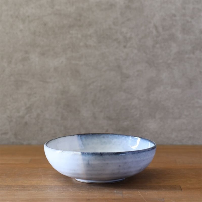 たわみ中鉢（グレー） | 萩焼窯元 松光山