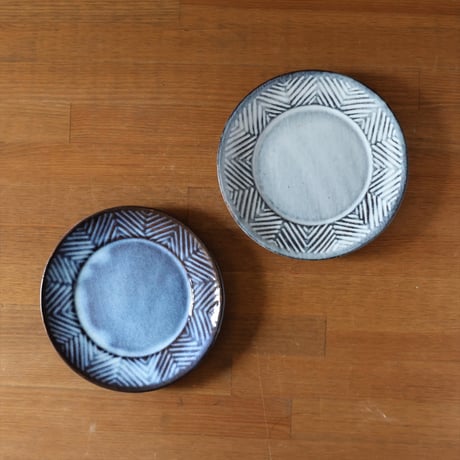 萩焼　半皿 萩焼 半皿 荒丸皿 2枚組 | 萩焼ショップ【泉-IZUMI】