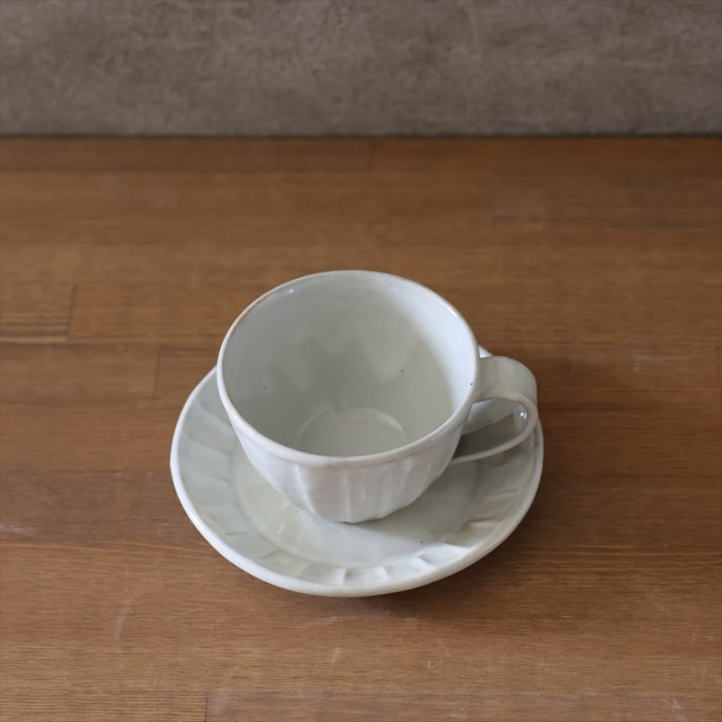 面取コーヒー碗皿 全6色 | 萩焼窯元 松光山