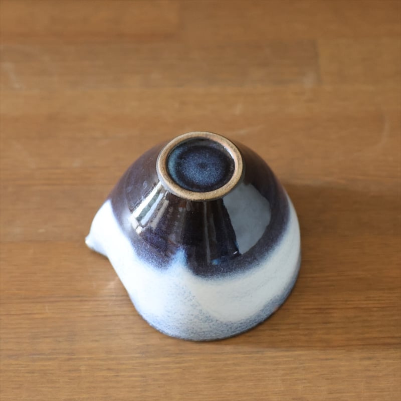 吹付片口酒器（青萩釉）B | 萩焼窯元 松光山