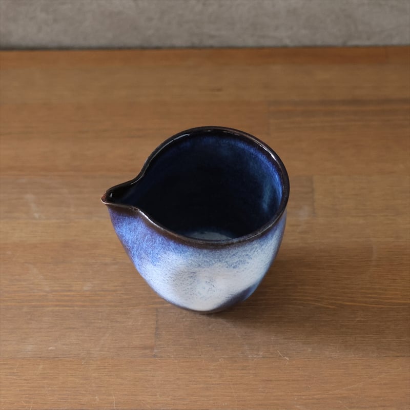 吹付片口酒器（青萩釉）A | 萩焼窯元 松光山