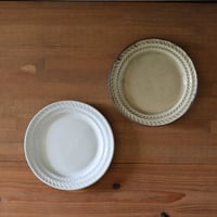 リーフ７寸リム皿　全２色