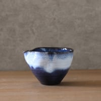 吹付片口酒器（青萩釉）B