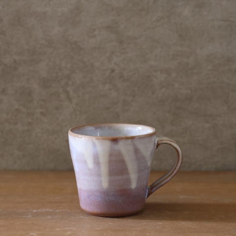 マグカップ（粉引紫） | 萩焼窯元 松光山