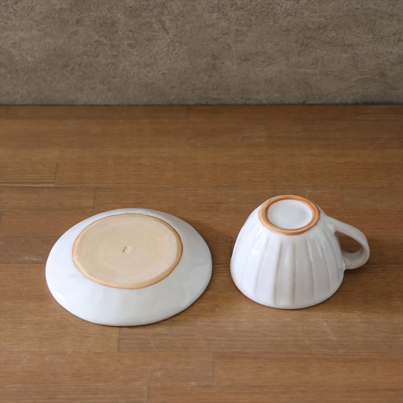 面取コーヒー碗皿 全6色 | 萩焼窯元 松光山