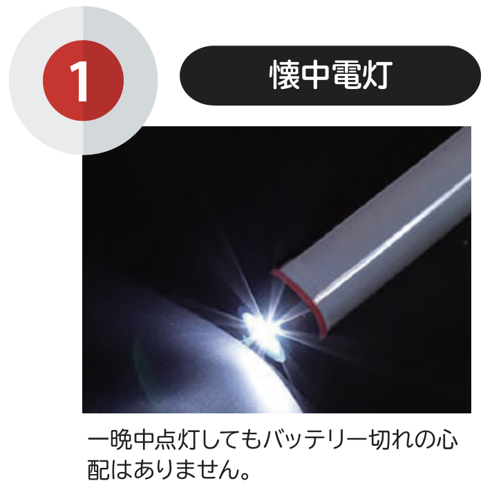 エマージェンシーライト （防災ライト） PR-HUG-E250A モバイル