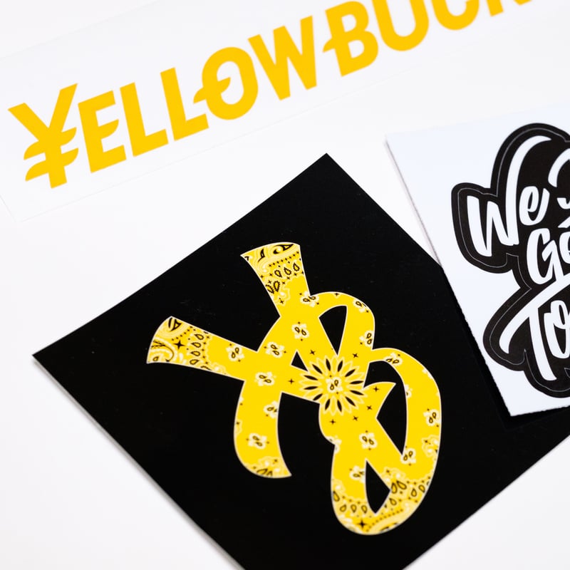 ¥ellow Bucks　ステッカー Amazon.co.jp: ?ellow Bucks Sticker : Toys & Games