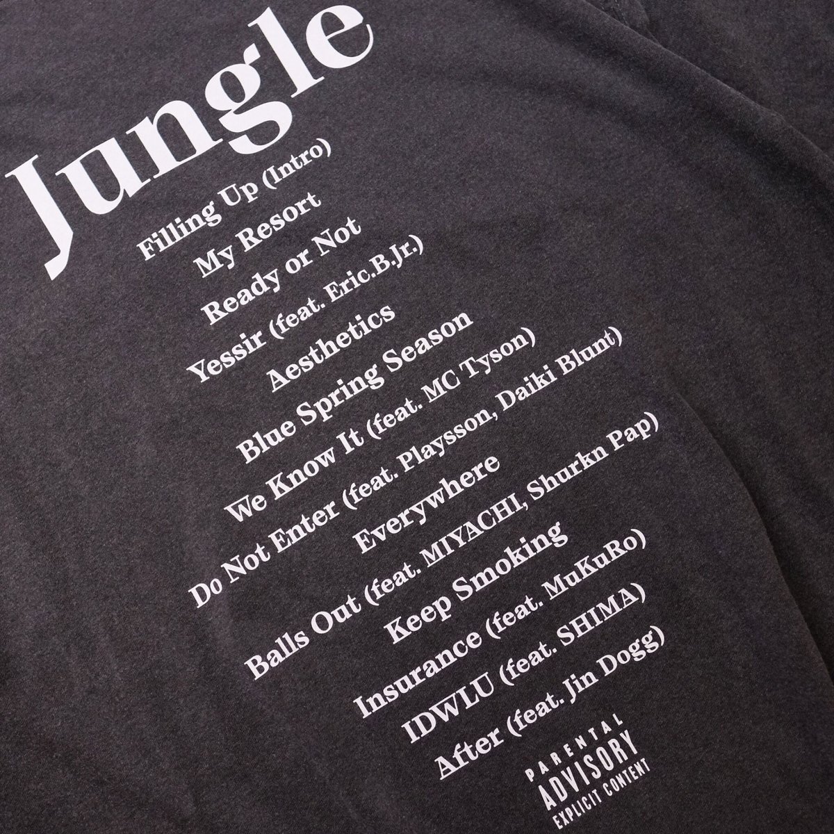 ★XL★¥ELLOW BUCKS Jungle Official Rap Tee