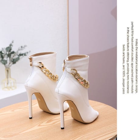 WHITE♡gold  cain  booty  sho-201