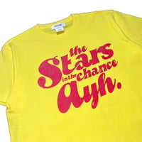 the stars in the AYH T-shirts