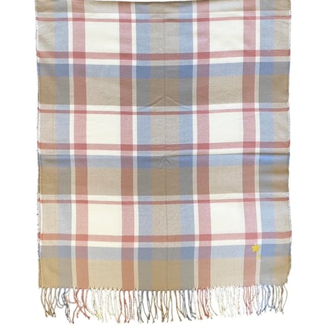 Starlight"A"charm plaid stole