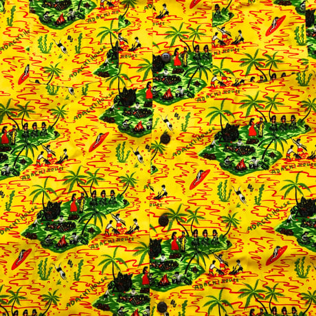 AYH LAND PATTERN ALOHA SHIRTS