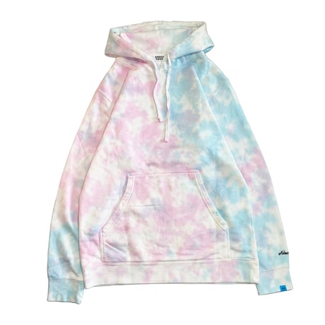 HEART TIE-DYE HOODY SWEAT
